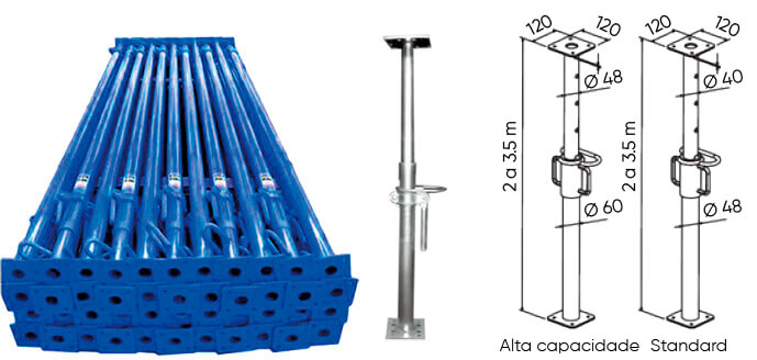 Escora de Alta Capacidade Ancor Brasil Escoramentos